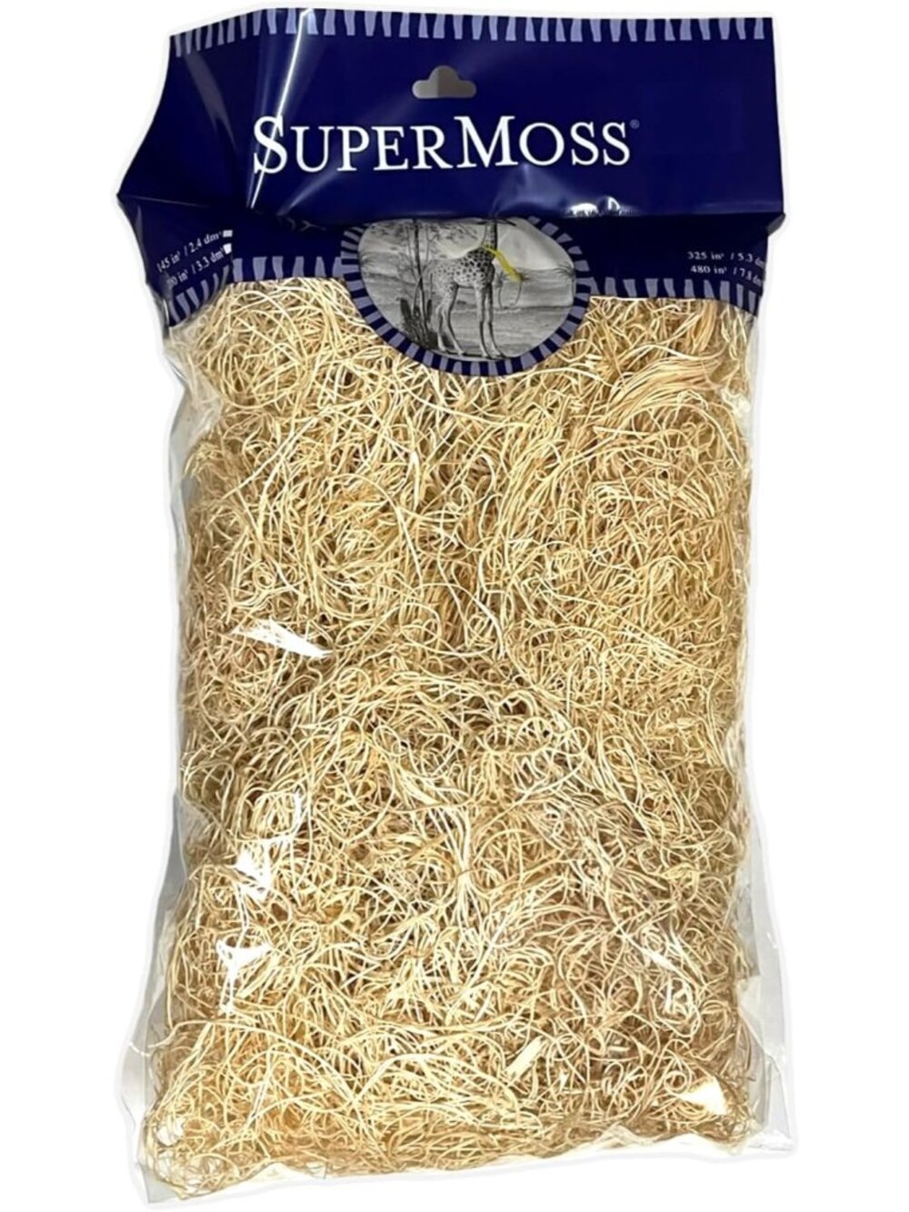 15800 Aspen Wood Excelsior - Natural Wood Moss Filler for Gift Baskets, Chicken